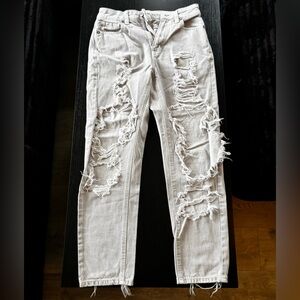 American Eagle ripped jeans